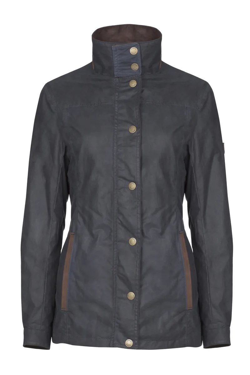 Dubarry Ladies Mountrath Waxed Jacket - Navy